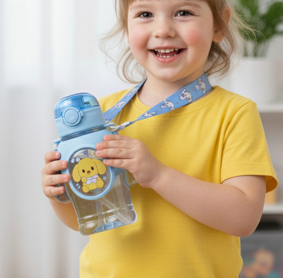 Bella n Bloom 600 ml Plastic Sipper(Pack of 1, Purple)