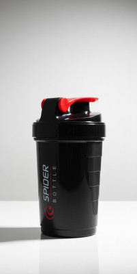 ECOMROHIT 500 ml Plastic Shaker(Pack of 1, Black)