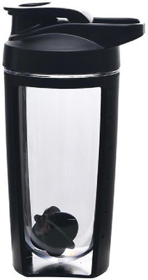 Chiomino 500 ml Plastic Shaker(Pack of 1, Black)