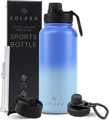 Solara 1000 ml Steel Bottle(Pack of 1, Multicolor)