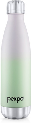 pexpo 500 ml Steel Flask(Pack of 1, Green)