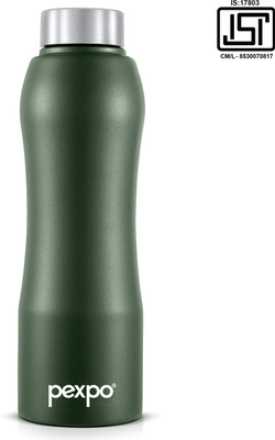 pexpo 1000 ml Steel Bottle(Pack of 1, Green)