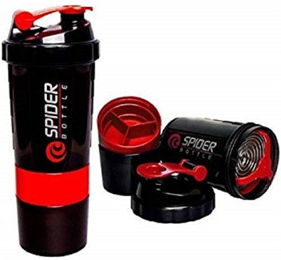 HouseOfCommon 500 ml Tritan, Plastic Shaker(Pack of 1, Multicolor)