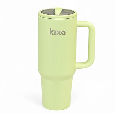 Kixa 1200 ml Steel Sipper(Pack of 1, Light Green)