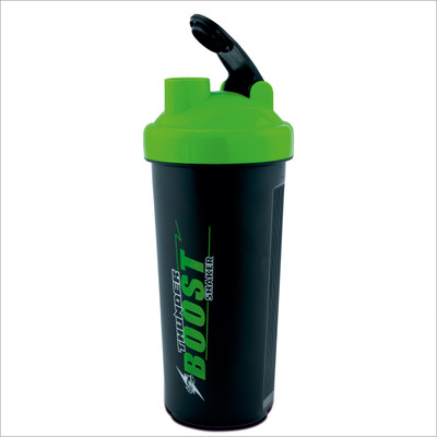 Trueware 700 ml Plastic Shaker(Pack of 1, Green)
