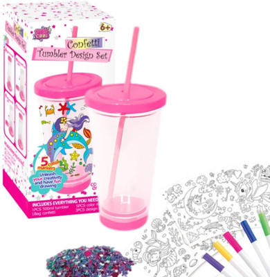 Tinker Squad 500 ml Plastic Sipper(Pack of 10, Pink)