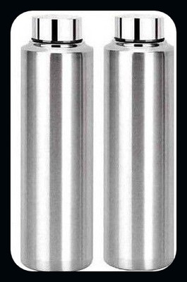 Trendblend 900 ml Steel Bottle(Pack of 2, Silver)