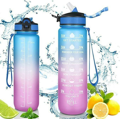 Neelmohi 1000 ml Silicone, Plastic Sipper(Pack of 1, Multicolor)