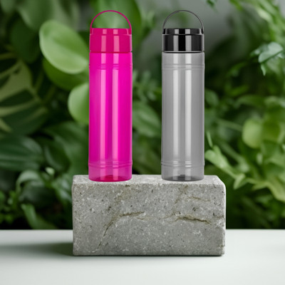 Elecsera Premium Quality Water Bottle Set Of 2 Piece 1000 ml Bottle(Pack of 2, Multicolor, Plastic)