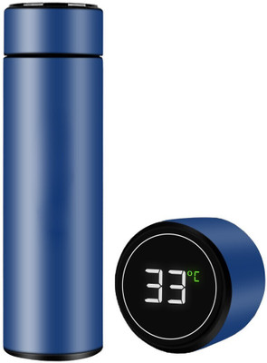 ANANSH 500 ml Steel Bottle(Pack of 1, Black)