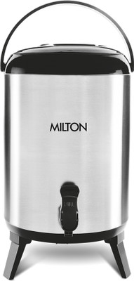 MILTON 4.6 L Steel, Plastic Flask(Pack of 1, Silver)
