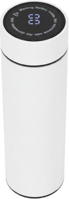 MCN UZAIB 500 ml Stainless Steel Bottle(Pack of 1, White)