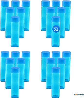 HOMESTIC 1000 ml Plastic Bottle(Pack of 24, Blue)