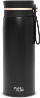 Jaypee Plus 270 ml Steel Flask(Pack of 1, Black)