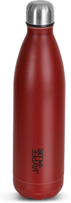 Jaypee Plus 750 ml Steel Bottle(Pack of 1, Maroon)