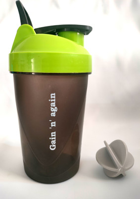 HM Nutrition 500 ml Plastic Shaker(Pack of 1, Green)
