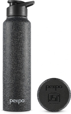 pexpo 950 ml Steel Bottle(Pack of 1, Black)