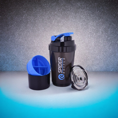 VIKING OVERSEAS 500 ml Plastic Shaker(Pack of 1, Blue)