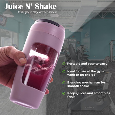 sk bazaar 750 ml Plastic Shaker(Pack of 1, Purple)