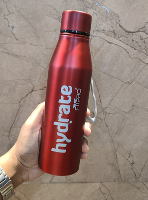 FitPro 750 ml Steel Bottle(Pack of 1, Red)
