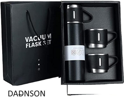 DADNSON 500 ml Steel Flask(Pack of 1, Multicolor)