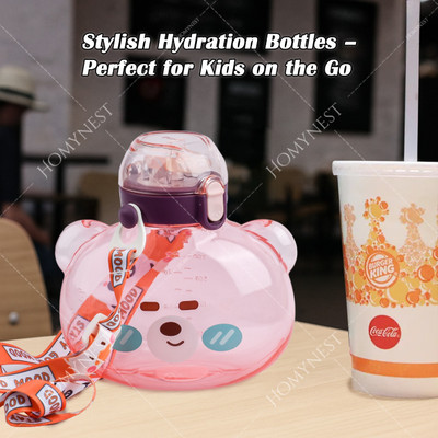 Homynest 1000 ml Plastic Sipper(Pack of 1, Multicolor)