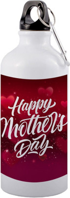 COLOR YARD 600 ml Aluminium Sipper(Pack of 1, White)