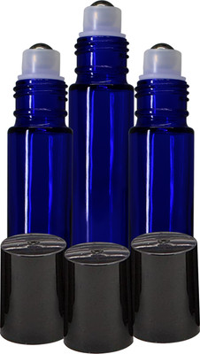 nsb herbals 10 ml Glass Bottle(Pack of 3, Blue)