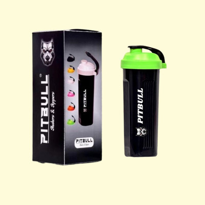 Pitbull 900 ml Plastic Sipper(Pack of 1, Green)