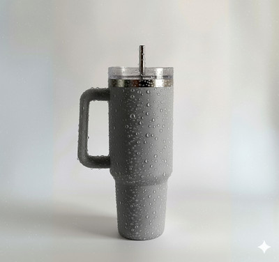 AZULL 1200 ml Stainless Steel Sipper(Pack of 1, Grey)