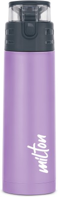 MILTON Atlantis 400 Thermosteel Insulated Water Bottle, 350 ml Flask(Pack of 1, Purple, Steel)