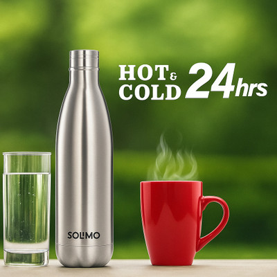 Shop Versa 1000 ml Steel Bottle(Pack of 1, Silver)