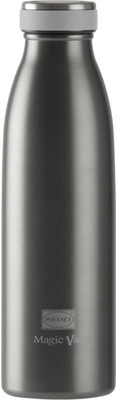POLYSET 500 ml Steel Bottle(Pack of 1, Black)