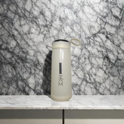 THERMRM 400 ml Stainless Steel Bottle(Pack of 1, Off White)