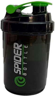AGHNAYA 700 ml Plastic Shaker(Pack of 1, Black)