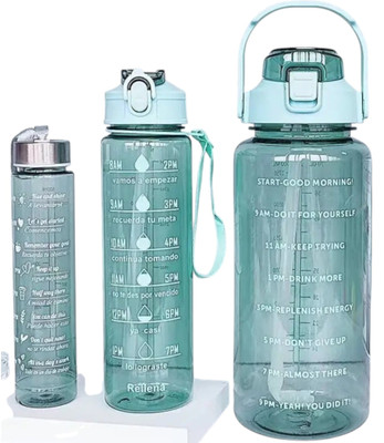 Praaj 3200 ml Plastic Sipper(Pack of 3, Light Blue)