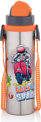SANGHAVI PLAST 750 ml Steel Sipper(Pack of 1, Orange)