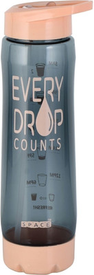 SPACE POLYCRAFT 900 ml Plastic Sipper(Pack of 1, Brown)