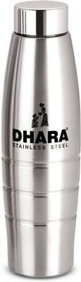 Dhara Stainless Steel Pure N Fresh Single Wall Fridge 400 ml Bottle(Pack of 1, Silver, Steel)