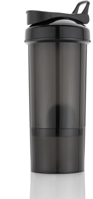 ALTOSA 500 ml Plastic Shaker(Pack of 1, Black)
