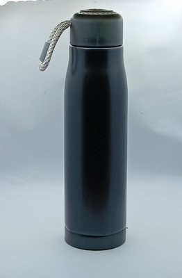 Neeladri Collection 500 ml Stainless Steel Bottle(Pack of 1, Black)