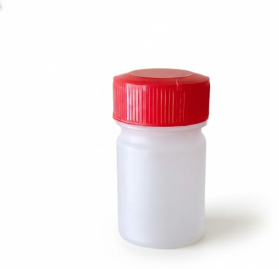 dvk 15 ml Plastic Bottle(Pack of 100, White)