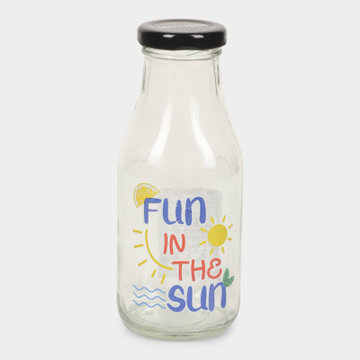 HitechMart 1000 ml Glass Bottle(Pack of 1, White)