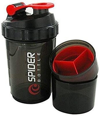 xwipe 500 ml Plastic, Steel Shaker(Pack of 1, Multicolor)