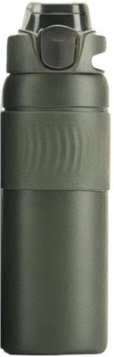 3D METRO SUPER STORE 580 ml Steel Flask(Pack of 1, Green)