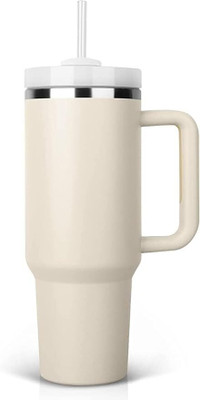 Skillstride 1200 ml Steel Sipper(Pack of 1, Beige)