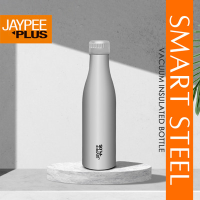 Jaypee Plus 500 ml Steel Bottle(Pack of 1, Steel/Chrome)
