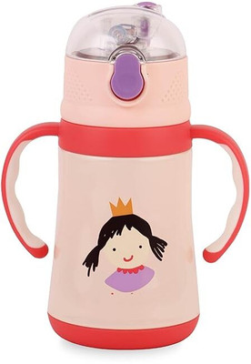 cello 350 ml Steel Sipper(Pack of 1, Pink)