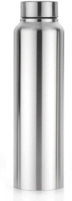 sks traders 1000 ml Stainless Steel Bottle(Pack of 1, Silver)