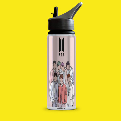 TheWhoop 750 ml Aluminium Sipper(Pack of 3, Pink)